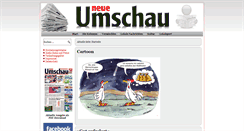Desktop Screenshot of neue-umschau.de
